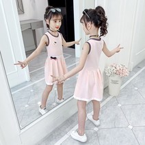 여아드레스 러블리 데일리 심플 나시 곰돌이 원피스