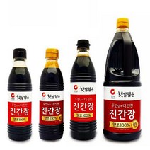 청정원 양조간장 두번달여 더진한 햇살담은 진간장, 진간장(골드)500ml, 당산 본상품선택