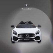 톨스토이 벤츠 AMG GT 2인승 유아 전동차 아기 자동차, 사은품: 마스크팩 1BOX(10매), 화이트