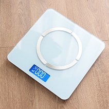 스마트 욕실 저울 무선 디지털 체중계 지방 물 균형 BMI 구성 분석기 연결 블루투스 스마트폰, 02 White