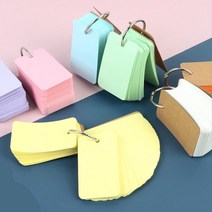 5개 초등학생 영어리딩학원 휴대용 미니 단어장 수험생 단체선물 취준생 숙어노트 한자 메모지, 노란색