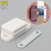 옷장 수납장 자석 빠지링 자석빠지링 랏지 원터치문고정 가구부속품 서랍문빠지링MZ+514, 갈색