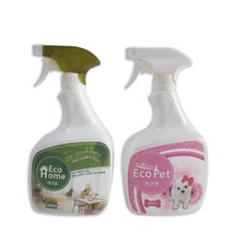 서울팜 ECOHOME / ECOPET 900ml 실내탈취제 악취제거 항균 지하곰팡이냄새 헬쓰클럽 애완용품점 화장실 씽크대 하수구주변, 에코펫