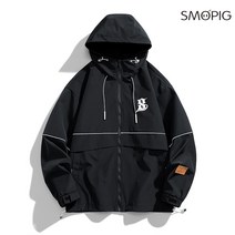 SMOPIG 남성 코디 캐주얼 트렌드 루즈핏 야상 점퍼
