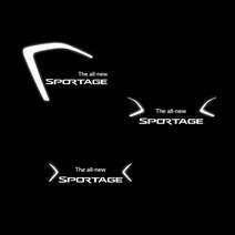 JK프리미엄 기아 디올뉴스포티지 NQ5 LED 도어라이트 실내등 램프, 본상품선택, 본상품선택