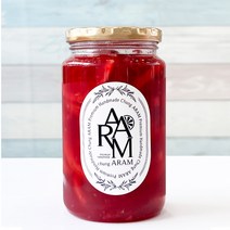 첨가물없는 청아람 프리미엄 수제청 홈카페 답례품 선물세트 과일청, 1개, 650g(오렌지라즈베리)