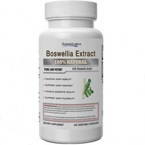 Superior Labs 슈피리어랩스 보스웰리아 추출물 500mg 240캡슐, 1개, 상세 설명 참조0
