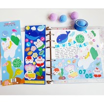 [달코롬상점]-바닷속쏙 칼선스티커제작굿즈