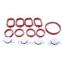 4개 22MM 디젤 소용돌이 플랩 블랭크 BMW M47 E46 320D 330D 525D 530D SI-A0136 흡기 가스켓 키트