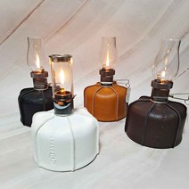 가죽감성 캠핑용 이소가스 워머 커버, 8.백색 450g