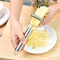 올스텐 감자칼 (1P) 양배추 야채 스텐필러 파썰기 채칼, 1