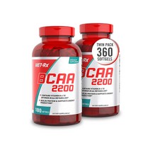 BCAA 2200 AminoAcid 아미노산보충제 비타민B 함유 근육 회복지원 운동촉진 신진대사 증가, 180캡슐x두 병