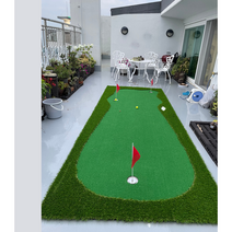 골프 가정용 야외 퍼터 인조 잔디 연습장 1.5m x 6m 대형 퍼팅 매트, 1개