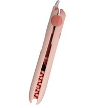 고대기 미니 헤어 컬링 아이언 솜털 3D 그리드 경기자 부목 세라믹 옥수수 파마 스타일링 도구 TY-219, [01] Pink, 01 Pink_02 EU