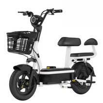 이륜 전동 스쿠터 전기 바이크 농촌 배터리 노인용, (핑크) 48V 20Ah