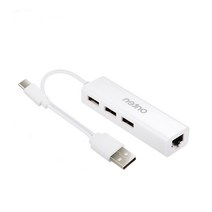 USB 이더넷 허브 C타입 내장형 단자 맥북 갤럭시북프로 USB2.0 3포트 RJ45