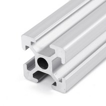 800mm 길이 2020 T-슬롯 알루미늄 프로파일 3D 프린터 CNC용 압출 프레임, 1개, 한 치수