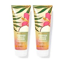 배스앤바디웍스 아로마 테라피 스트레스 안정 유칼립투스 스피어민트 바디크림 로션 8온스, Copper Coconut Sands