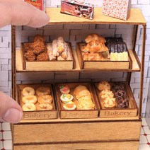 미니를사랑하는사람들 미니어처 DIY 친환경 원목 진열장 5종 모음(16시까지 당일발송), 2번 높은 2단 진열장