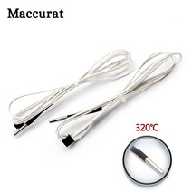 1pc 3D 프린터 부품 HT-100K ntc 서미스터 온도 센서 100K Ohm NTC 3950 고온 필라멘트 용 케이블, 01 XH2.54 Terminal 1M