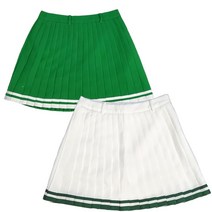 디블록스 여성 가을 플리츠 골프 스커트