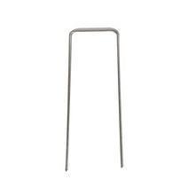 철고정핀 100개 제초 잡초매트 보온덮개 농업용부직포 U자형 멀칭고정핀