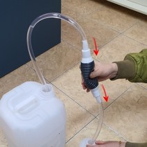 기름 석유 자바라 수동펌프 자바라펌프 1.5m, 1개