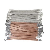 케이블트레이접지 노란색 녹색 와이어 본딩 브리지, 4평방미터 250mm/구멍 8/구리100개