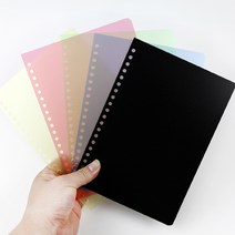 PVC PP 제본표지 제본커버 A4 (타공있는 제품), PP커버(A4), 블루