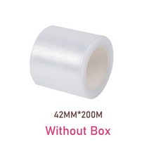 문신 눈썹 입술 메이크업 플라스틱 랩 커버 방부제 필름 반영구 액세서리, Without Box_2