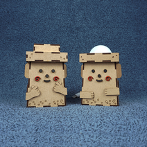 코페제주 DIY 제주 돌하르방 만들기 체험 키트, 조명 추가