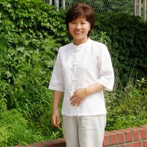 [U-20]여성용 차이나 핀탁 앞트임지/생활한복