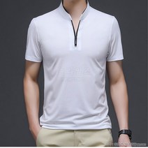 May.13 92번 필카단 반팔 티 남 여름 양잠사 지퍼 차이나 명품 반팔 아이스 티습기Z