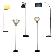 거실스탠드조명 쇼파 장 플로어 스탠드 조명 무드등, 꺽인 패브릭 (주광색)