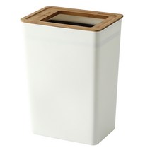 목재 원목 더스트 박스 Trash bin can 7.5 리터 9 L 작은 오픈 소 형 기저귀 욕실 더스트박스, 1. 소형 7.5L
