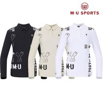 엠유스포츠 [엠유스포츠] 여성 변형 카라 티셔츠 (MU22122TL04)