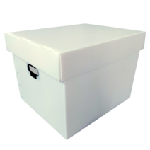 가나PB유통 다용도 정리함 5개 묶음, 접이식중형화이트