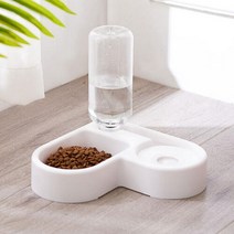 only 예홈 by Design / 프리미엄 반려동물용품 전용 브랜드 / 예홈펫 고양이 강아지 식기 밥 그릇 자동 물 급식기, 코너급식기 화이트