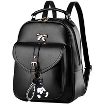 DOODOO 여성 배낭 미니 배낭 Mini Rucksack Pack Bag for Women PU 가죽 포켓