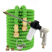 점적관수호스 매직 플렉시블 EU 정원 카터링 호스 물총 고압 세차 스프레이 건 16Ft-100Ft, [05] 75ft-22.5m, [05] Hose Kit-8, 05 Hose Kit-8_05 75ft-22.5m