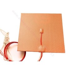 USA 소재! 200mmX200 유연한 큐브 실리콘 히터 200W @ 12V Prusa i3 RepRap 3D 프린터 가열 베드 용, 상세내용표시