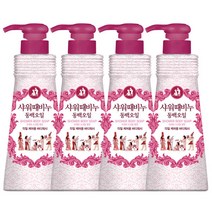 무궁화 샤워때비누 500ml(동백오일) x 4개, 500ml