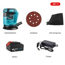 무선 광택기 카테크 샤오미광택기 전동드릴광택패드 플렉스광택기 샌딩기 전동드릴광택 폴리셔 18 배터리 공구 벽 및 천장 목재, 축-2