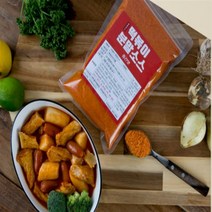 프리미엄 떡볶이 분말 소스500g, 로제 매콤한 맛 500g