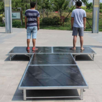 접이식 간이 무대 단상 런웨이 조립 강단 행사, 2단 계단