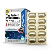 네추럴라이즈 더 퍼펙트 유산균, 2개, 510mg/정, 60정