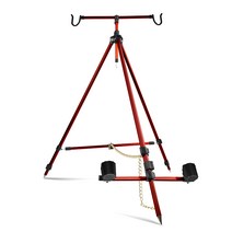 원투 낚시대 삼각 3단 받침대 샌드폴 서프 스탠드 거치대, 단품