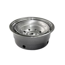 숯불로스타A 갈비용 탁자구멍340 석쇠330mm, 숯통