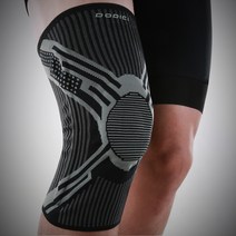 도디치 무릎보호대 DI-205 무릎관절보호 무릎부상방지 원형실리콘 서포트바 이중밴드, L-한쪽, 1개