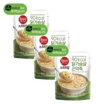 CJ 햇반소프트밀 닭가슴살 곤약죽 병문안음식 간편식 180g 3개, 17세트